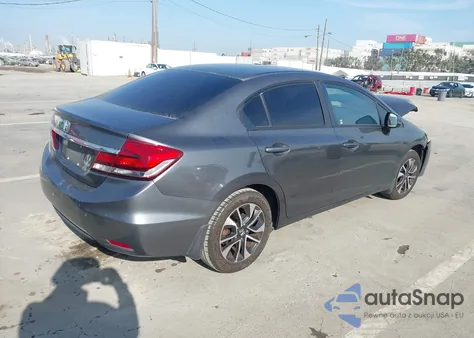 2013 Honda Civic Ex z USA, uszkodzony, nr VIN 2HGFB2F84DH519651